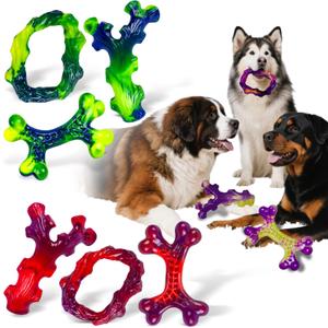 Frienhund 9-Pack Indestructible Dog Toys for Aggressive Chewers, Durable Chew Toys for Large Dogs, Dog Toy for Aggressive Chewer Large Breed, A Super Set for Happiness for All Dogs