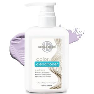 Keracolor Color + Clenditioner 3-in-1 Color-Depositing Conditioner, Gently Cleanses & Conditions, Semi-Permanent Hair Color, 23 Shades, 12 Fb