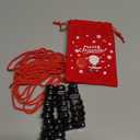 Magnetic Chess Game - 32 Stones with 3 Strings, Portable Educational Brain-Teasing, for Kids and Adults, Family Fun Party,Christmas (Black)