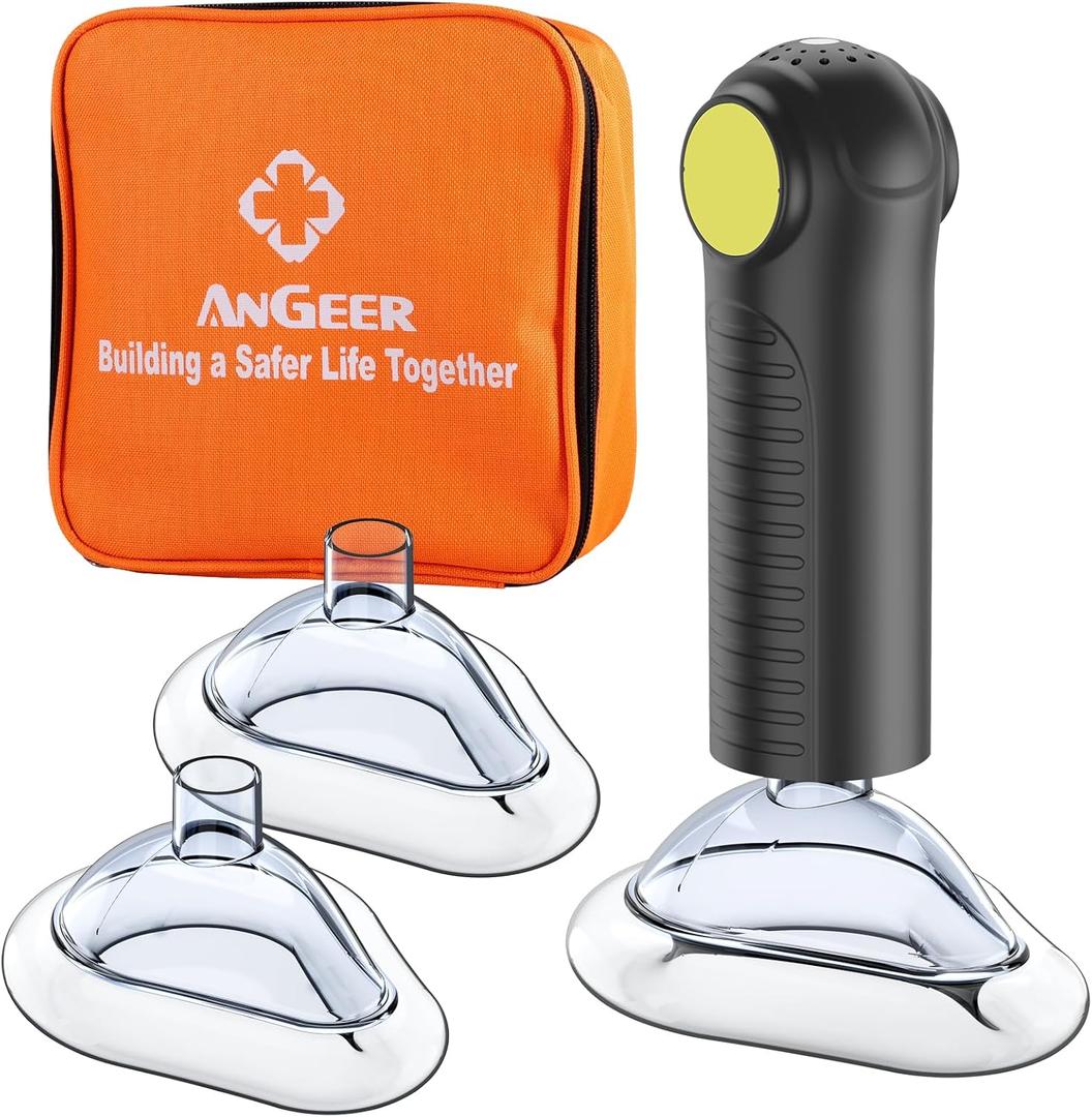 Choking Rescue Device, Anti Choking Device for Baby and Adults, EasyPumpVac Airway Suction Device, First Aid Kit for Children and Adults - Home Kit