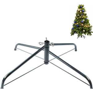 MNKXL 28 Inch Christmas Tree Stand for 4 to 10ft Christmas Trees,fits 1.3 inch Pole,Folding Christmas Tree Stand