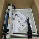 Ecraft Heavy Duty 12" Guillotine Paper Cutter - 400 Sheet Capacity,Solid Steel with HSS Blade,Industrial Commercial Trimmer for Office,School,Print Shop,Safety Lock & Clear Grids