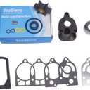 77177A3 Water Pump Impeller Kit Compatible with Mercury 30 35 40 45 50 60 70 HP 2 Stroke Outboards Replacement 46-77177A3 18-3324
