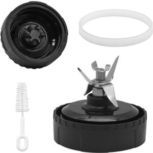 Ninja Blender Blade Replacement-6-Fins Male Extractor Blade Assembly for Nurti Ninja BL610 BL660 BL663 BL770 BL780 BL740 BL773 BL663CO BL665Q,Fit for 16OZ Cup Accessories