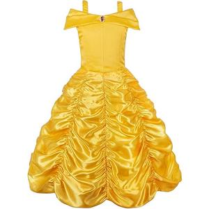 JerrisApparel Princess Dress Off Shoulder Layered Costume for Little Girl For 6 Year 