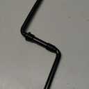 ZZRSDAN One Piece Black Crankarm Set,Wide One Piece Bike Crank, Length of Arm:152mm/5.984"