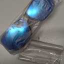 URUMQI Polarized Sunglasses Fit Over Glasses for Men Women, Wraparound Sunglasses UV400 Protection for Driving Fishing (A15 Glossy Black Frame/Blue Mirrored Lens)