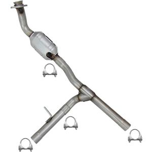 Exhaust Passenger Side Catalytic Compatible for 2006-2008 Ford F-150 & Lincoln Mark LT 5.4L 4WD | EPA Approved | Northeastern Exhaust | Stainless Steel | Includes Clamp | Direct-Fit Replacement