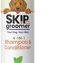 Dog Shampoo & Conditioner for All Breeds – Goldendoodles, Poodles & Doodles – 4-in-1 Reset for Bath Days – Deep Clean, Condition, Detangle & Moisturize Curly Coats – 16 oz