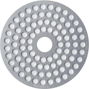 Normcore 58.5mm Espresso Puck Screen with Round Hole, Ultra-Slim 0.8mm Thickness Coffee Filter, 316 Stainless Steel Reusable Coffee Ground Filter Suitable for La Marzocco/Gaggia (Silver)