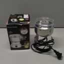 Coffee Grinder, Electric Automatic Grinder with 4 Stainless Steel Blades 300ml Coffee Mill Grinder One Button Use Coffee Bean Portable Electric for Rice Seeds