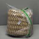 DEXI Jute Door Mat for Front Entryway, 24x35 Braided Woven Doormat Outside Entrance, Dirt Trapper Natural Fiber Entry Mats for Patio, Brown