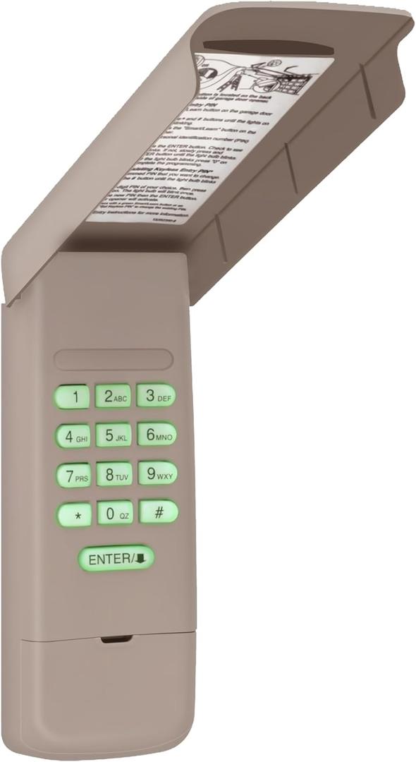 LiftMaster 878Max 877LM Universal Garage Door Opener Keypad - 12 Year 