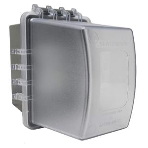Sealproof 1-Gang Weatherproof In Use Outdoor Outlet Extra Deep Cover | Lockable, UL Extra Duty Compliant, 18 Configurations, Polycarbonate