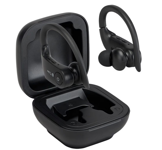 iLive True Wireless Earbuds with Charging Case in Black