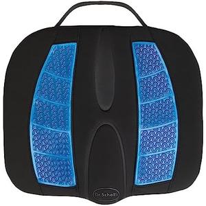 Dr. Scholl's Massaging Gel Posterior Seat Cushion for Car, Office, Home — Black