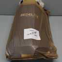 BEDELITE Faux Fur Throw Blanket for Couch, Decorative Tie-Dye Khaki Plush Bubble Blanket - Super Soft & Cozy Fluffy Faux Rabbit Fur Blanket for Women Gift, 50x60 Inches