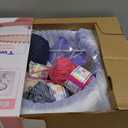 BZVV Knitting Machine for SENTRO 48 Needles Smart Knitting Crochet Machine with Row Counter for Adults and Beginners, Knitting Board Rotating Double Loom (Blue - 48 Needles (NEW GIFT BOX))