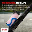 Pro-Bike Tool Bike Water Bottle Cage - Nylon & Glass Fiber - Lightweight 46g - Secure Retention - Fits 20-32 oz Bottle - Quick Install with Stainless Steel Bolts - Blue - Road & Mountain Bikes