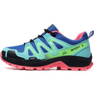 Women Hiking Shoes Casual Non-Slip Lightweight Comfortable Running Fashion Sneakers Walking Trekking Outdoor Shoes, Size 7.5