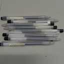 MUJI - 0.5mm Black Smooth Gel Ink Retractable Ballpoint Pen (8 Pieces)