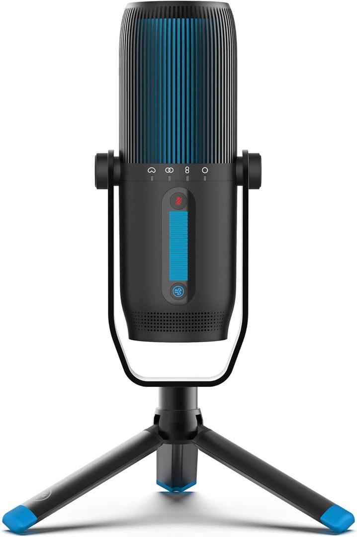 JLab Talk Pro USB Microphone, USB-C Output, Cardioid, Omnidirectional, Stereo, Bidirectional, 192k Sample Rate, 20Hz-20kHz Frequency Response, Volume, Gain Control, Quick Mute, Plug & Play JLab Talk Pro USB Microphone, USB-C Output, Cardioid, Omnidirectional, Stereo, Bidirectional, 192k Sample Rate, 20Hz-20kHz Frequency Response, Volume, Gain Control, Quick Mute, Plug & Play