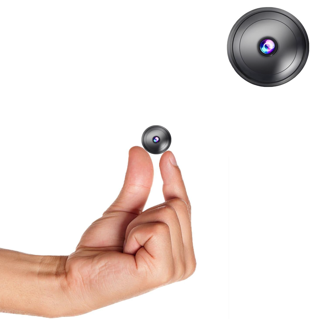 Hidden Camera with Video Mini Small Spy Cameras Home Indoor Use Cam Night Vision Motion Detection Baby Monitor Wireless Outdoor Nanny espias ocultas WiFi Security Secret