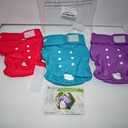 wegreeco Washable Reusable Premium Female Dog Diapers, Medium Large Small Dog Doggie Puppy & Doggy Diapers Female,Period Panties in Heat (Pack of 3, Large)