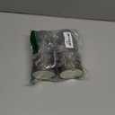 Flameless LED Candles, Non-breakable Battery Operated Candles with Embedded Star String, D 3"H 6", Set of 2, Flickering Pillar Candle with Remote and Timer for Birthday Home Decoration (Grey) (Gray)