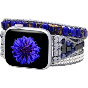 Handmade Boho Watch Bracelet Band Compatible with Apple Watch Bands 42mm/44mm/45mm/49mm-Watch Strap for Iwatch Series Ultra/8/7/6/5/4/3/2/1/SE for Women