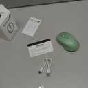 Bluetooth Mouse,Rechargeable Wireless for Laptop/iPad/MacBook Pro/Air, Silent Mouse Portable Slim for Surface Pro/PC/Lenovo/Samsung Tablet (Light Green)