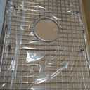 Serene Valley Sink Bottom Grid 29-1/2" X 15-9/16", Centered Drain with Corner Radius 3/8", Sink Protector NDG3016C