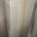 Modern Ceiling Fans with Lights, 100 Inch Ceiling Fan with Light and Remote,Living Room Library Cafe Outdoor/Industrial, 36W 3CCT 8 Aluminum Blades 6 Speed Reversible Quiet DC Motor, Black