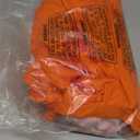 Adult Prisoner Jumpsuit Men Women Jail Costume Inmate Outfit with Criminal Accessories Halloween Cosplay Props (Large)