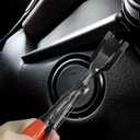 Keze 3 Pcs Auto Clip Pliers Set and Fastener Remover,Car Trim Rivet Removal Pry Tool Repair Kit with Storage Bag for Automotive Door Panel,Upholstery,Dashboard,Plastic Fasteners