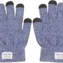 Glove Winter Warm Wool Knit Gloves Mittens Outdoor Texting Gloves for Skiing Cycling Xmas Gift