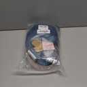 FAVE Mermaid Wig Ombre Blue Wig Mixed Lilac Gray Long Wavy Middle Part Wig Colorful Wigs for Cosplay Party 28Inches Heat Resistant Synthetic Wigs