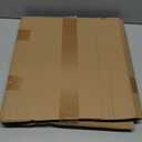 Clear Acrylic Display Case,Self-assembly Display box with black acrylic base,Countertop Box Cube Organizer Stand Riser Dustproof Protection Showcase for action Figure toy Collectibles(14*12inch)