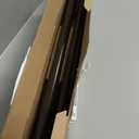 HOTOZON 1 Inch Heavy Duty Double Bay Window Curtain Rods,36-72 Inch Center Rod for Window (24 to 68 Inch), 20-36 Inch Side Rods for windows (16-32 Inch), Antique Bronze, End Cap Finials