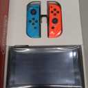 Nintendo Switch with Neon Blue and Neon Red Joy-Con - Handheld Gaming Console (Black)
