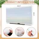 Feifeiya 5 Pcs Foam Mirror Box Set TV Box for Moving Picture Moving Include Large Case and Foam Flat Screen TV Cover Fits up to 65'' W x 36'' H for Art Display Protect Pack (40 x 60 x 4 Inches)