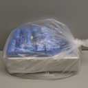 Shoe Covers Dispenser with 200pcs Shoe Cover Disposable Non Slip, User-Friendly and Reliable Shoe Cover Machine, Fits Size Up to 11 US Men, Widely Applicable in Indoor(Silver)