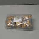 24 Pcs Boho Knots Shower Curtain Hooks Wood Decorative Shower Rings Woven Round Log Shower Curtain Hangers Artificial Wicker Ratten Decorative for Bathroom Farmhouse Curtain Hangers Accessories