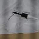 LUANT Resin 5pcs Bathroom Accessory Set - Tumbler, Soap Dish, Liquid Soap Dispenser, Toothbrush Holder,Grey