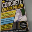 2 x Concrete Crack Filler, High Elasticity Cement Crack Filler, Self Leveling Concrete Slab Repair Sealant for Driveway, Walkway, Patio, Waterproof Caulking Glue for Joint, Outdoor - 17.6 Floz