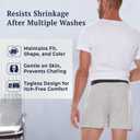 Beverly Hills Polo Club Men's 4 Pack Knit Boxer Short (XL)