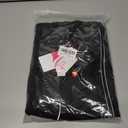 LAZAWG Women Sauna Suit Sweat Shirt Long Sleeve Sweat Jackets for Fitness Gym Running Exercise Slimming (Small, Black-5088)