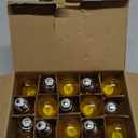 Sxminer 15 Pack S14 LED Bulbs Yellow Led String Light Bulbs 1W Plastic Shatterproof LED Replacement Bulb E26 Base Edison Decorative Bulb Outdoor String Light for Christmas Halloween Patio Party Decor