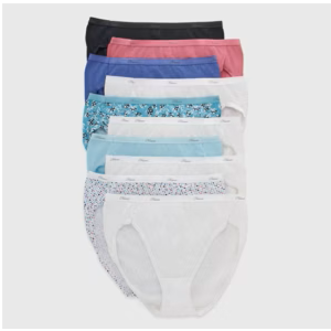 Hanes Breathable Cotton 10 Tagless Briefs Size 9