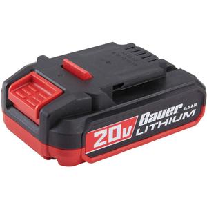 Bauer 1701C-B Hypermax Lithium 1.5Ah Compact Battery, 20 V